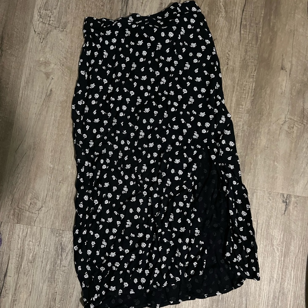 Hollister Floral Midi Skirt